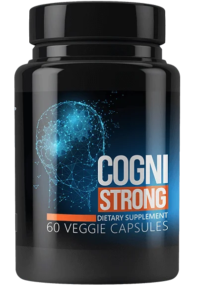 CogniStrong brain and memory support supplement bottle